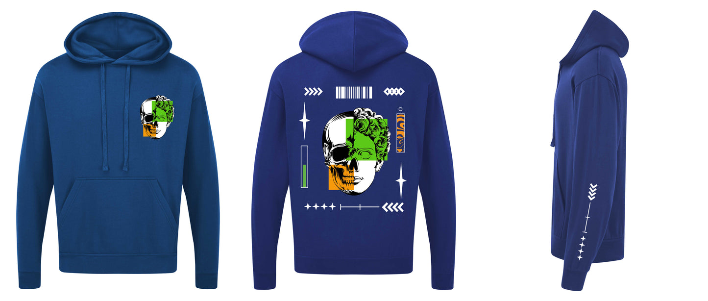 Brutalism Skull Hoodie - My Store