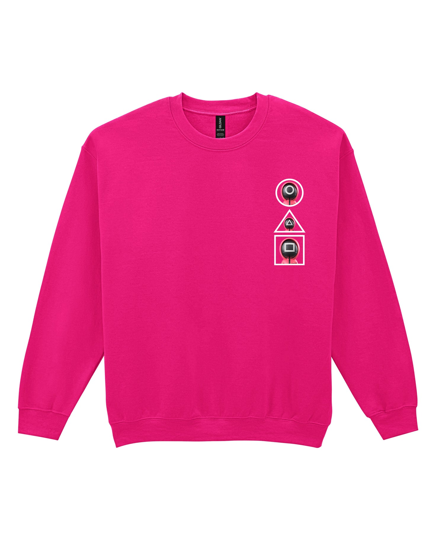 Squid Game Guard Symbols Sweatshirt - My Store