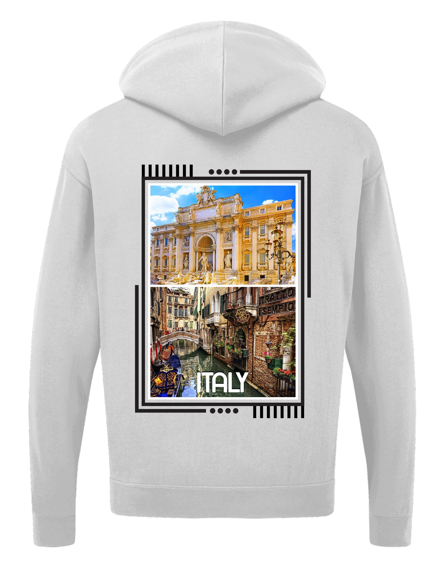 Italy Heritage Landmarks Hoodie - My Store