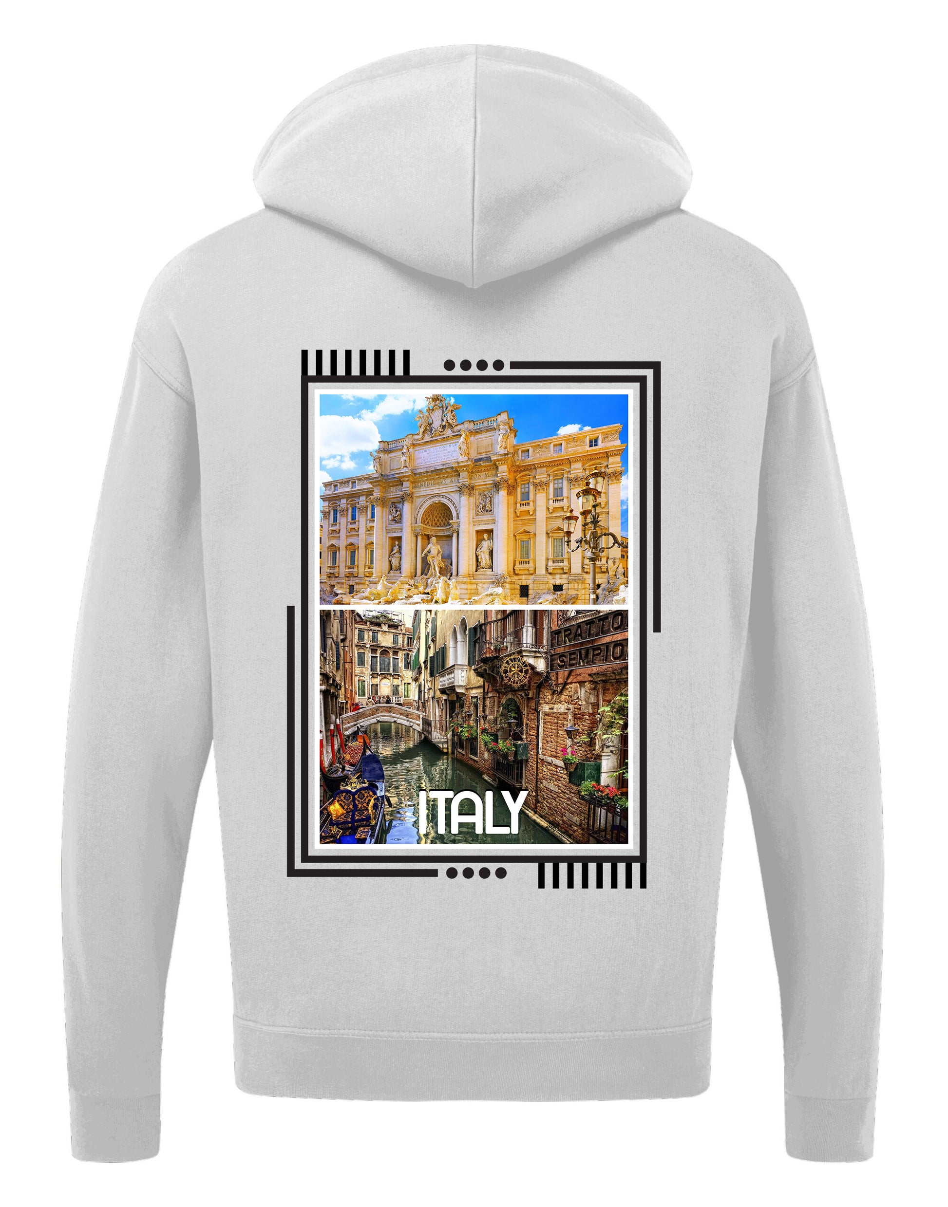 Italy Heritage Landmarks Hoodie - My Store