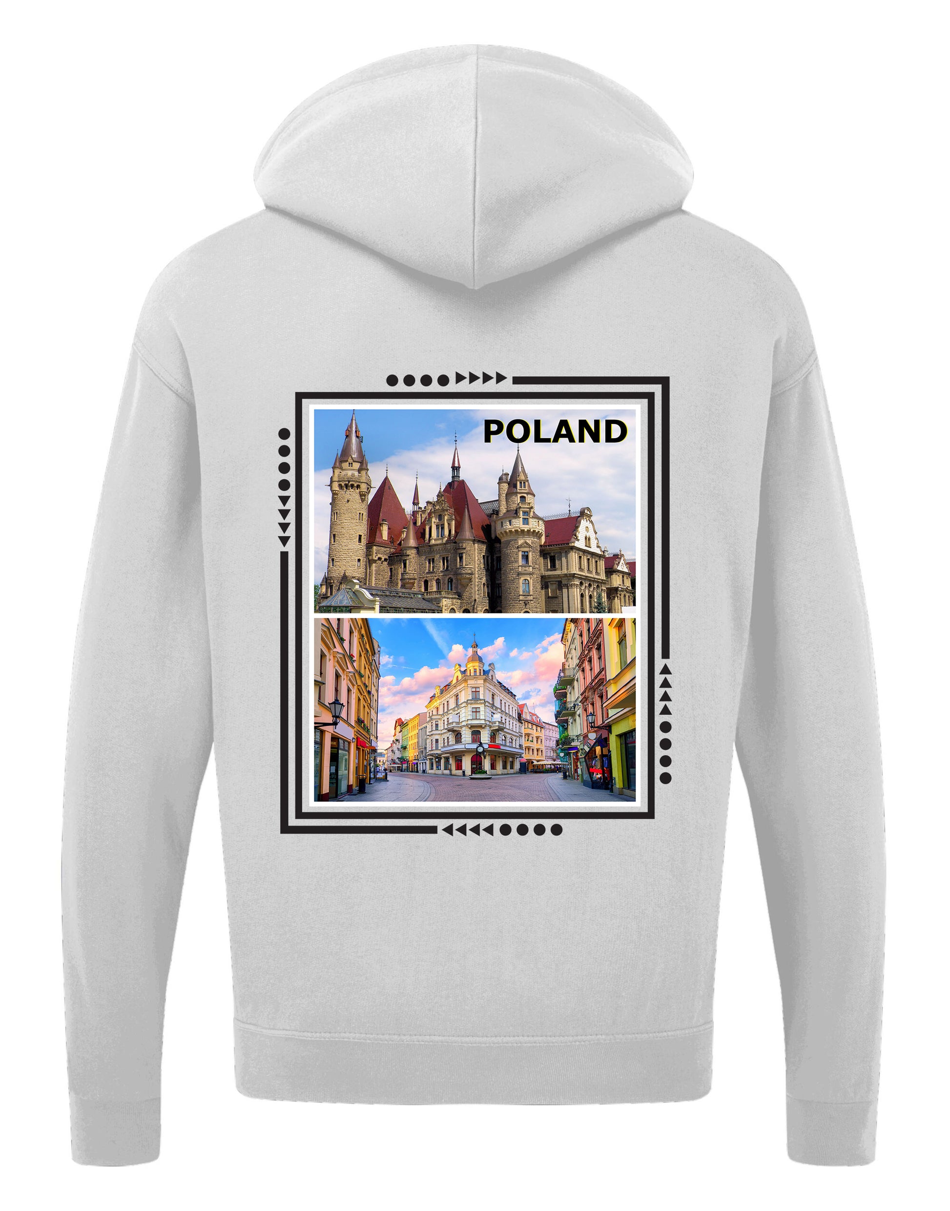 Poland Iconic Landmarks Hoodie - My Store